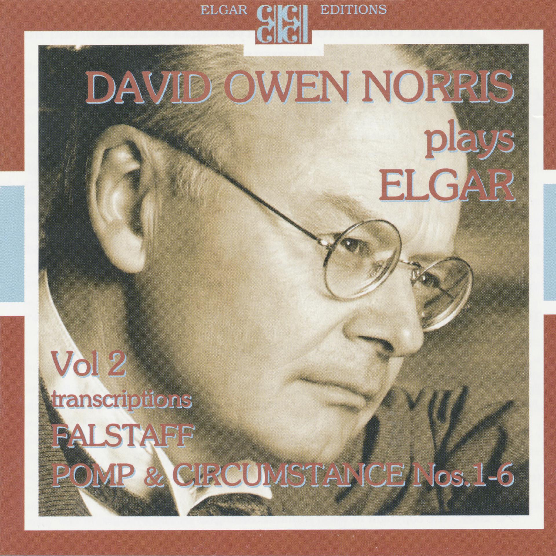 Постер альбома David Owen Norris Plays Elgar Vol. 2