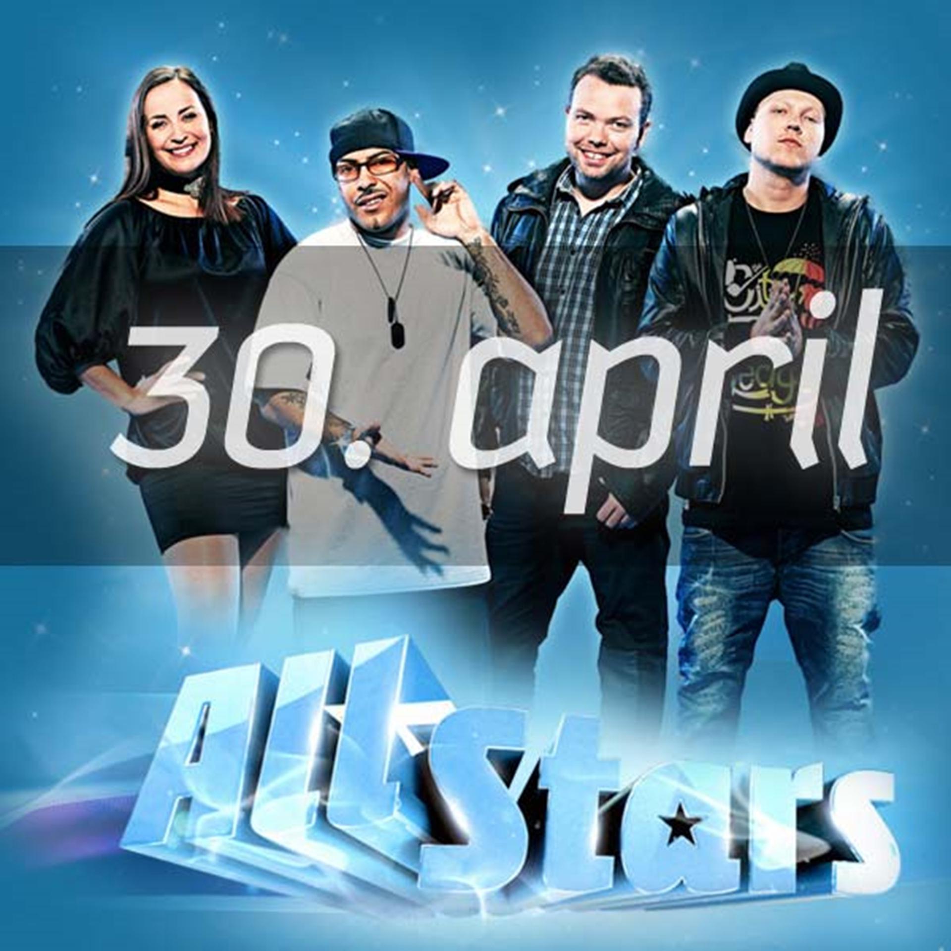 Постер альбома Allstars Tv2 30. April 2010