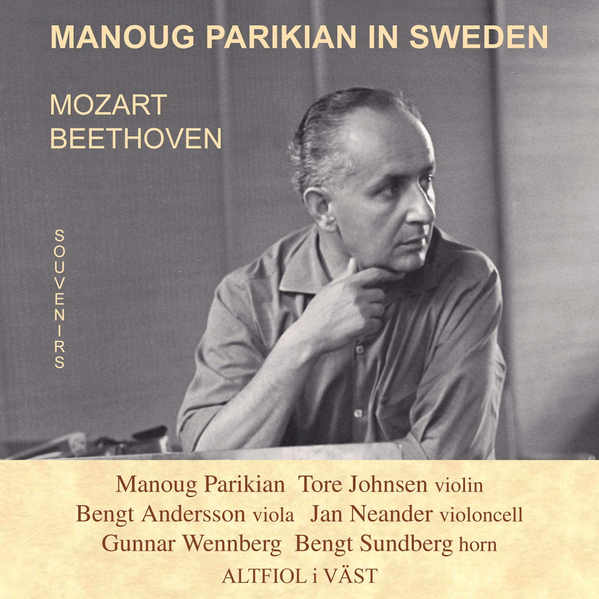 Постер альбома Manoug Parikian in Sweden