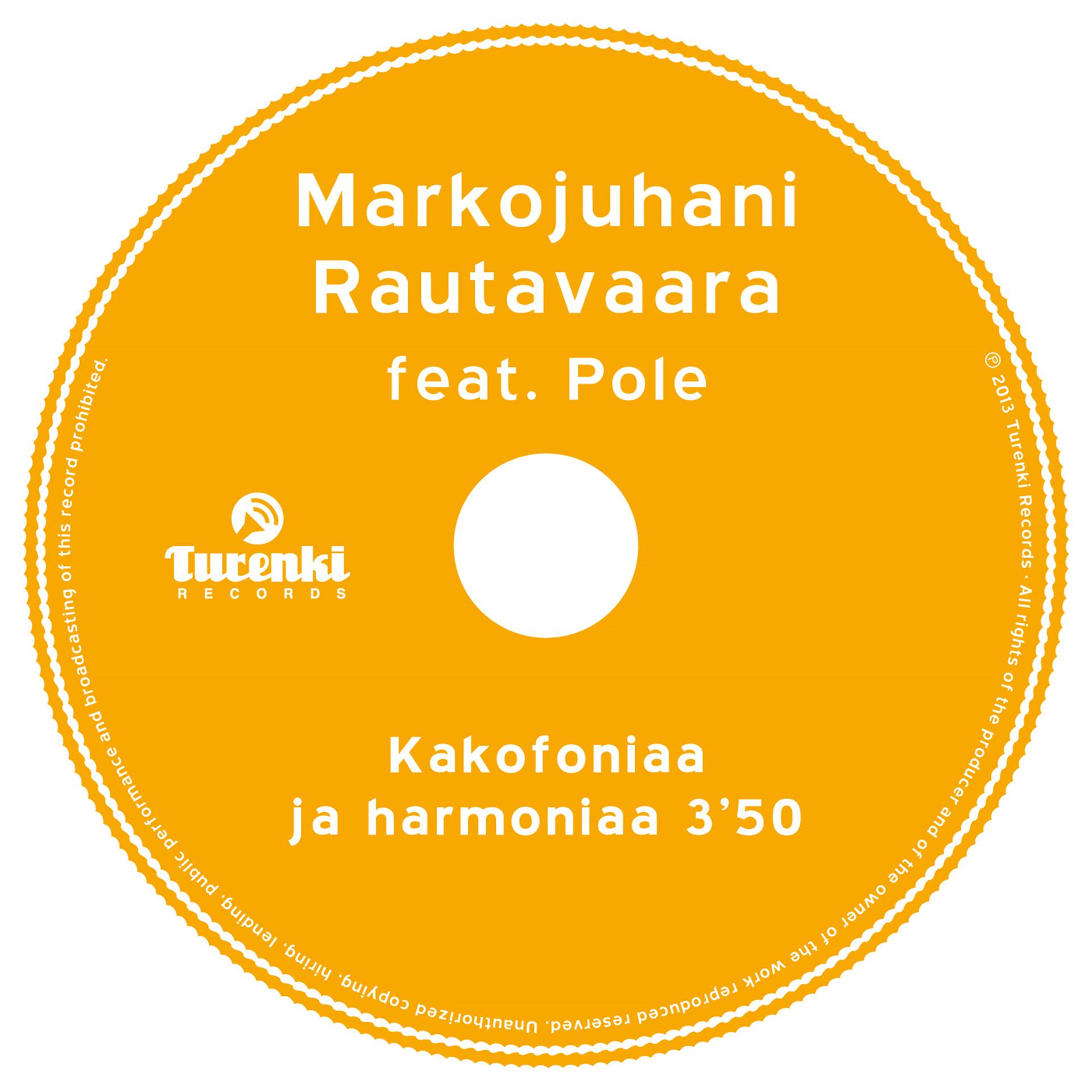 Постер альбома Kakofoniaa Ja Harmoniaa