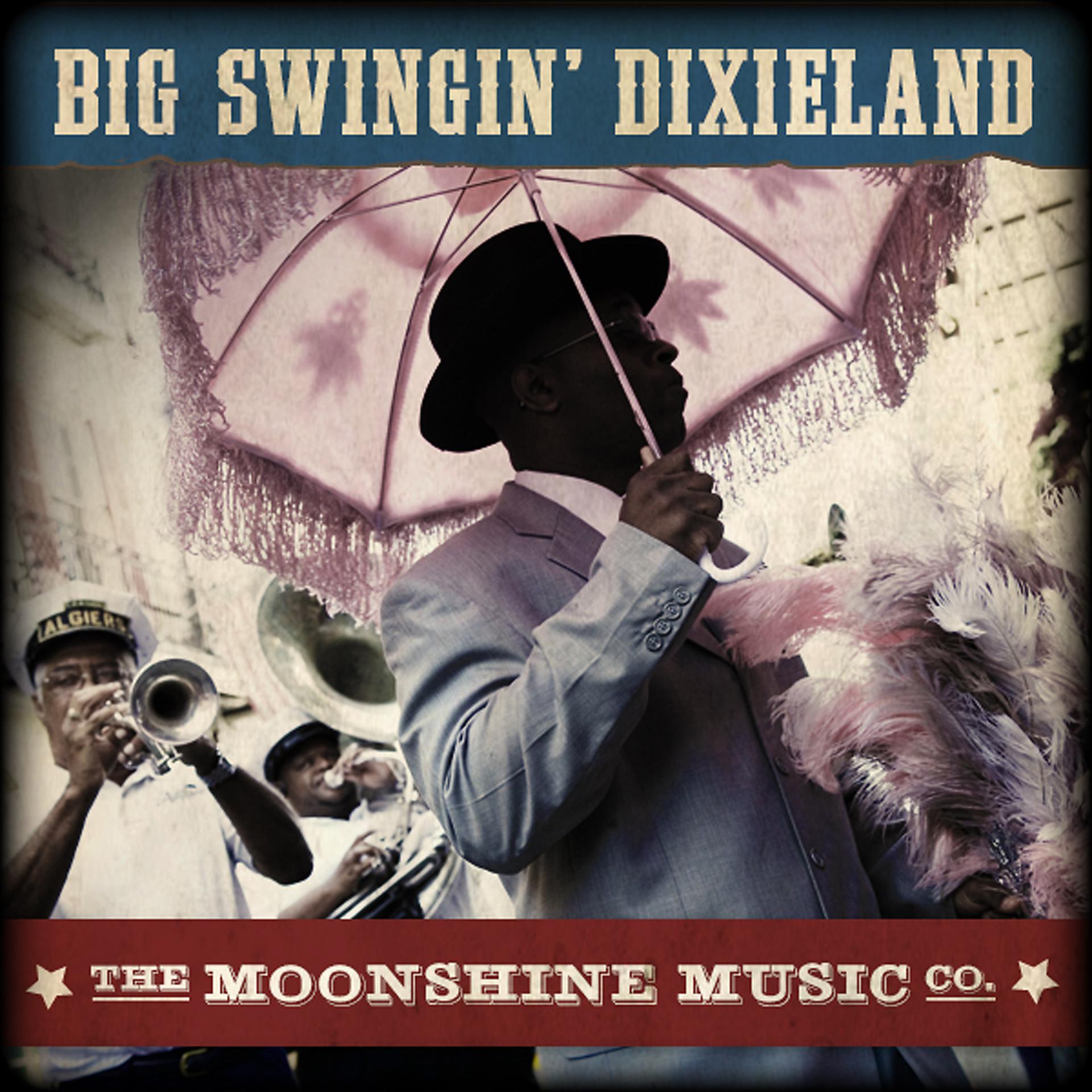Постер альбома The Moonshine Music Co: Big Swingin’ Dixieland
