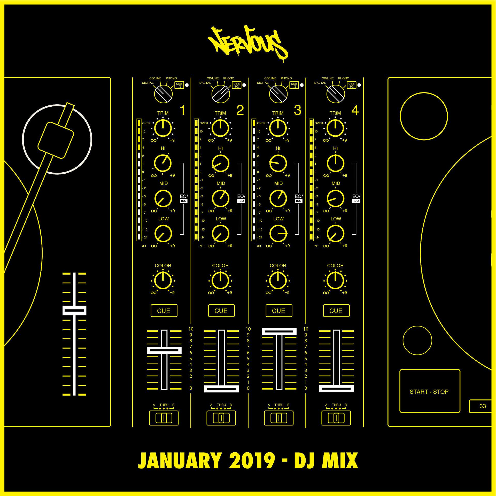 Постер альбома Nervous January 2019 (DJ Mix)
