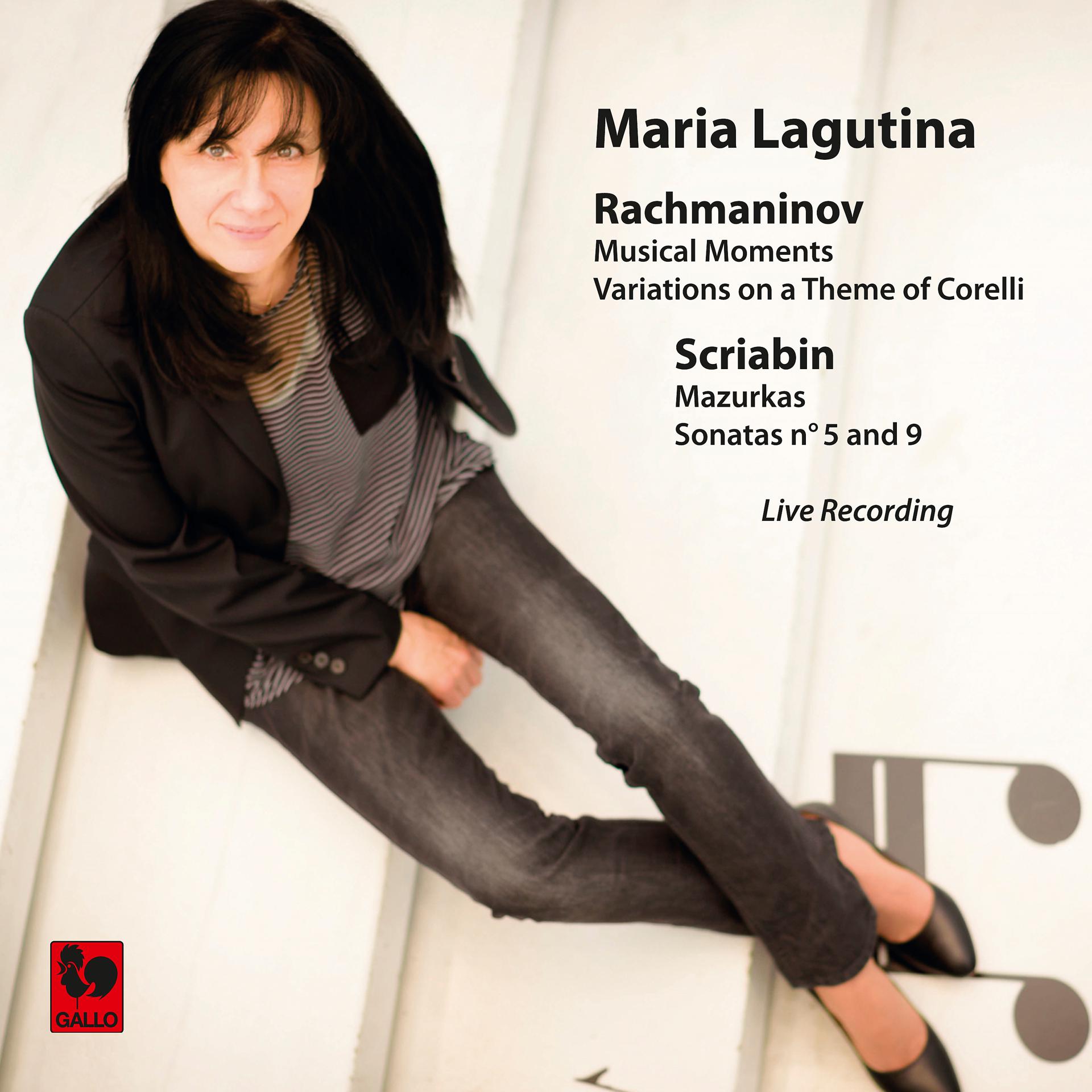 Постер альбома Rachmaninoff: 6 Moments Musicaux, Op. 16 - Scriabin: 9 Mazurkas, Op. 25 - Piano Sonata No. 5, Op. 53 - Piano Sonata No. 9, Op. 68 "Black Mass" (Live)
