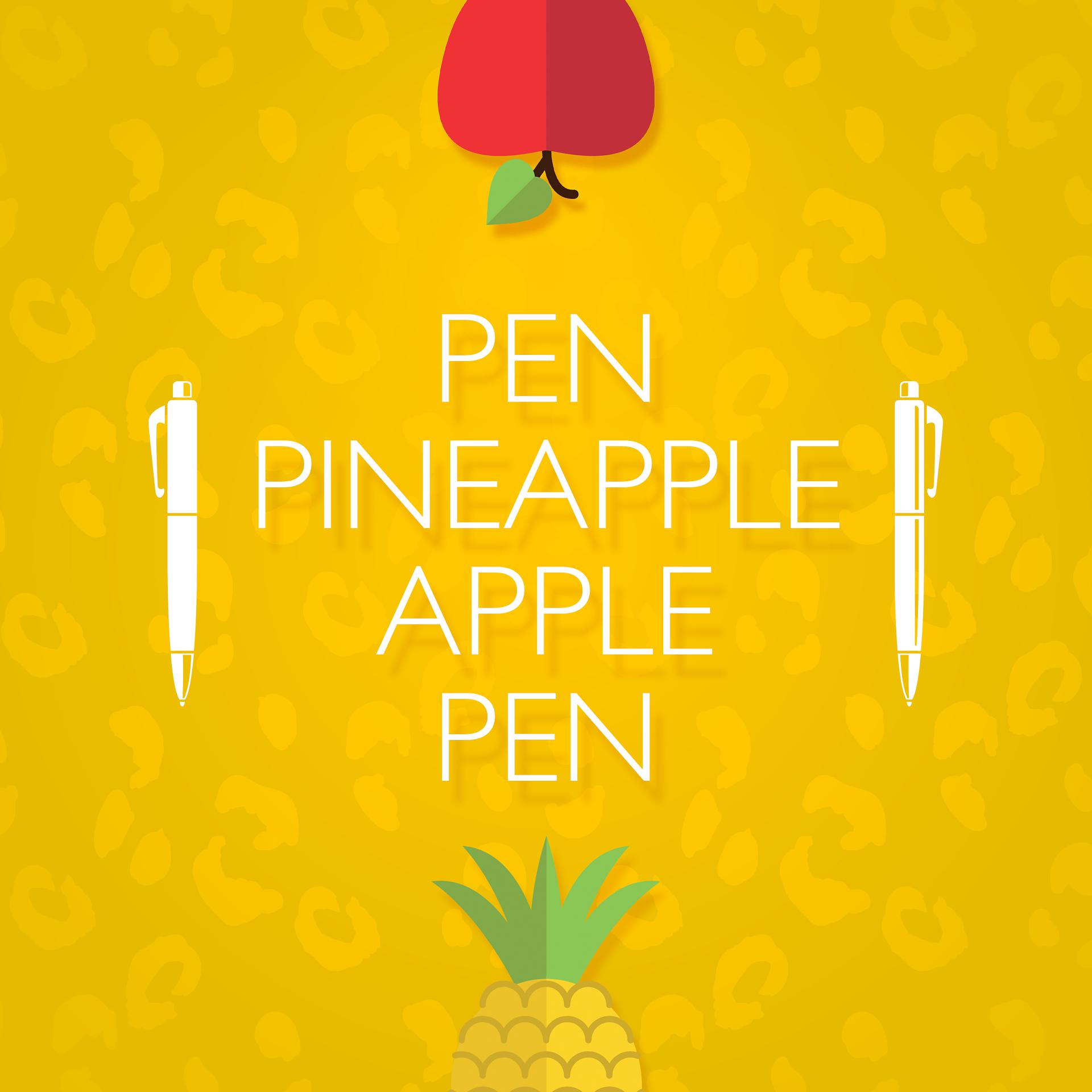 Постер альбома Pen Pineapple Apple Pen