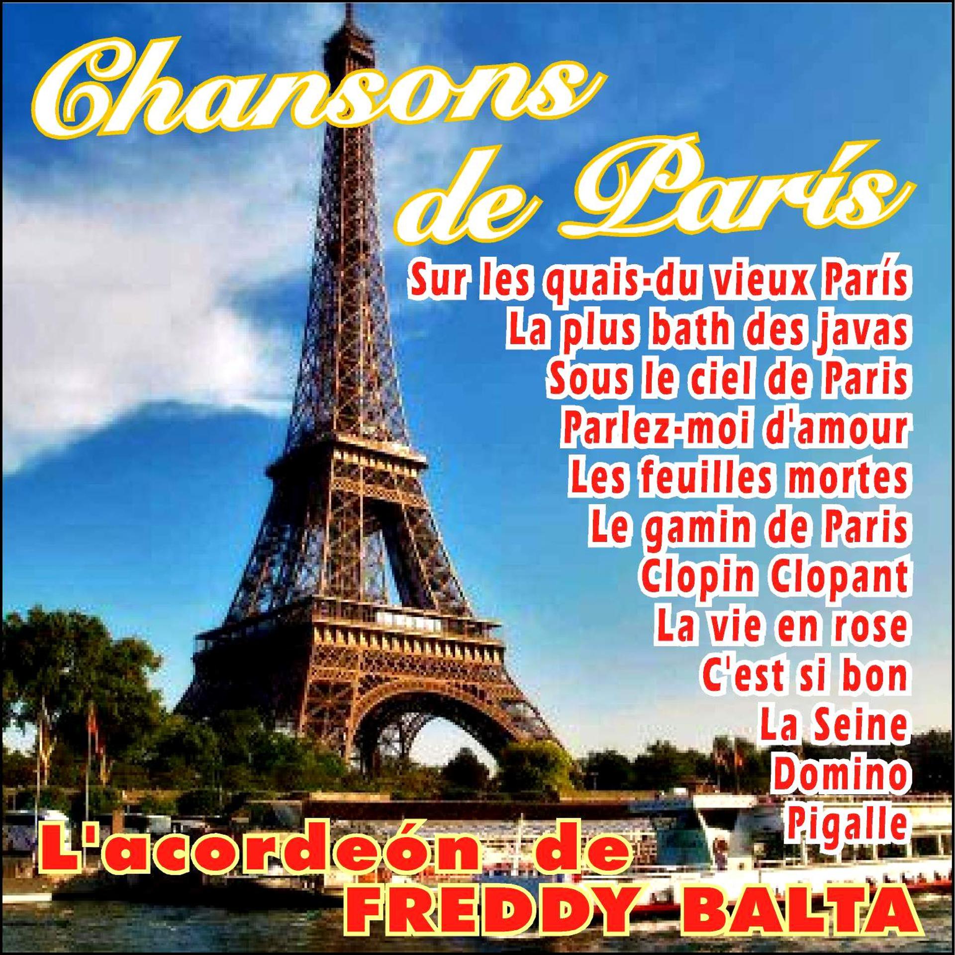 Постер альбома Chansons de París