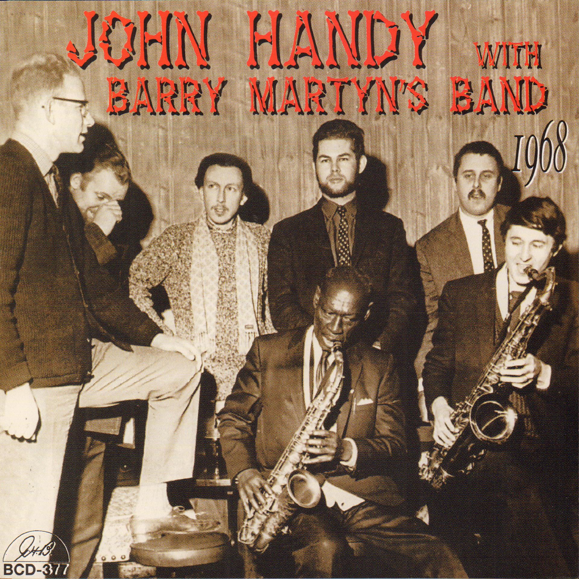 Постер альбома John Handy with Barry Martyn's Band 1968