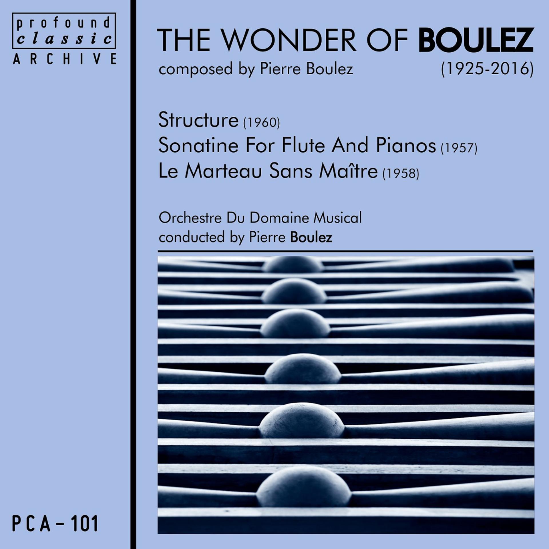 Постер альбома The Wonder of Boulez