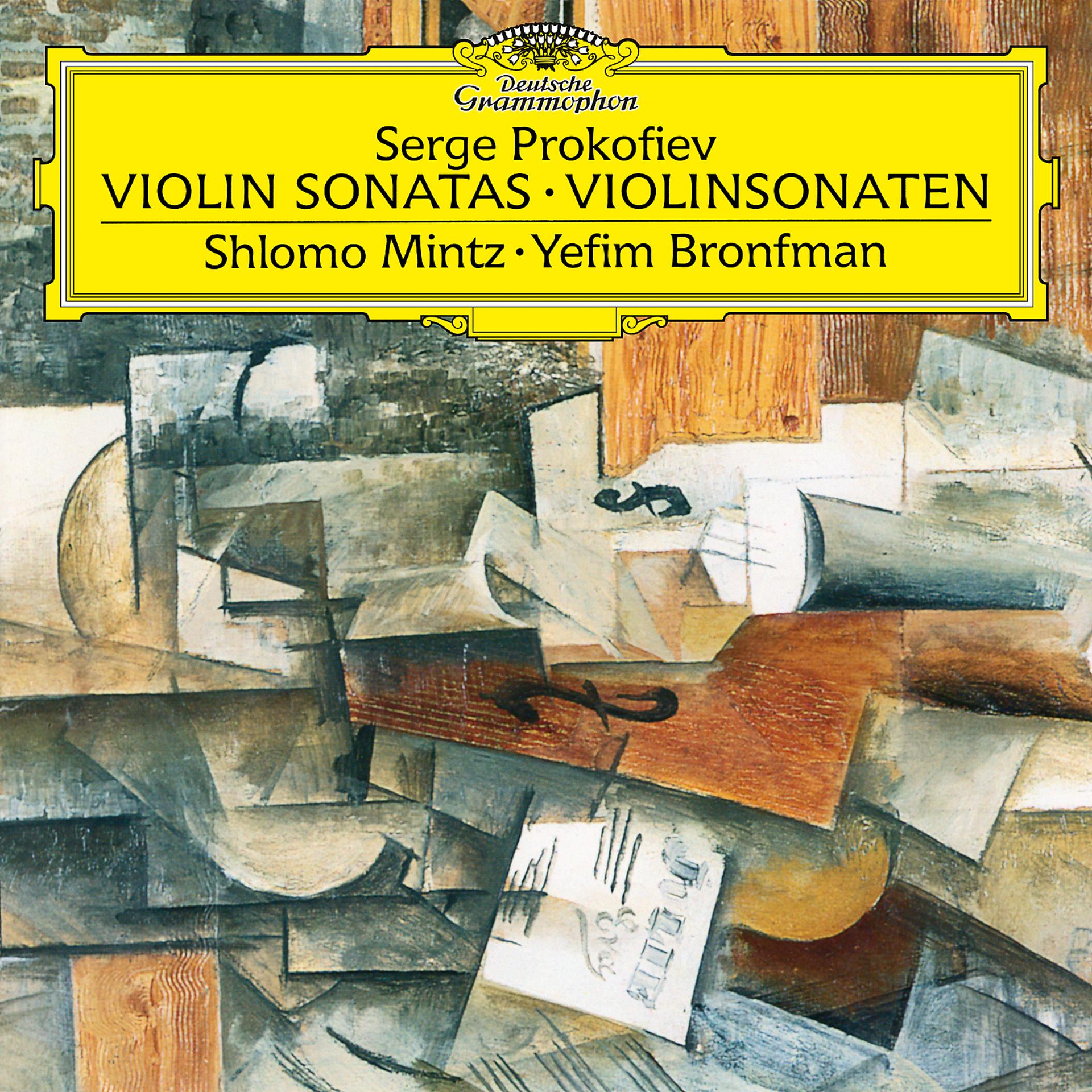 Постер альбома Prokofiev: Sonata for Violin and Piano No. 1 in F Minor - Sonata for Violin and Piano No. 2 in D