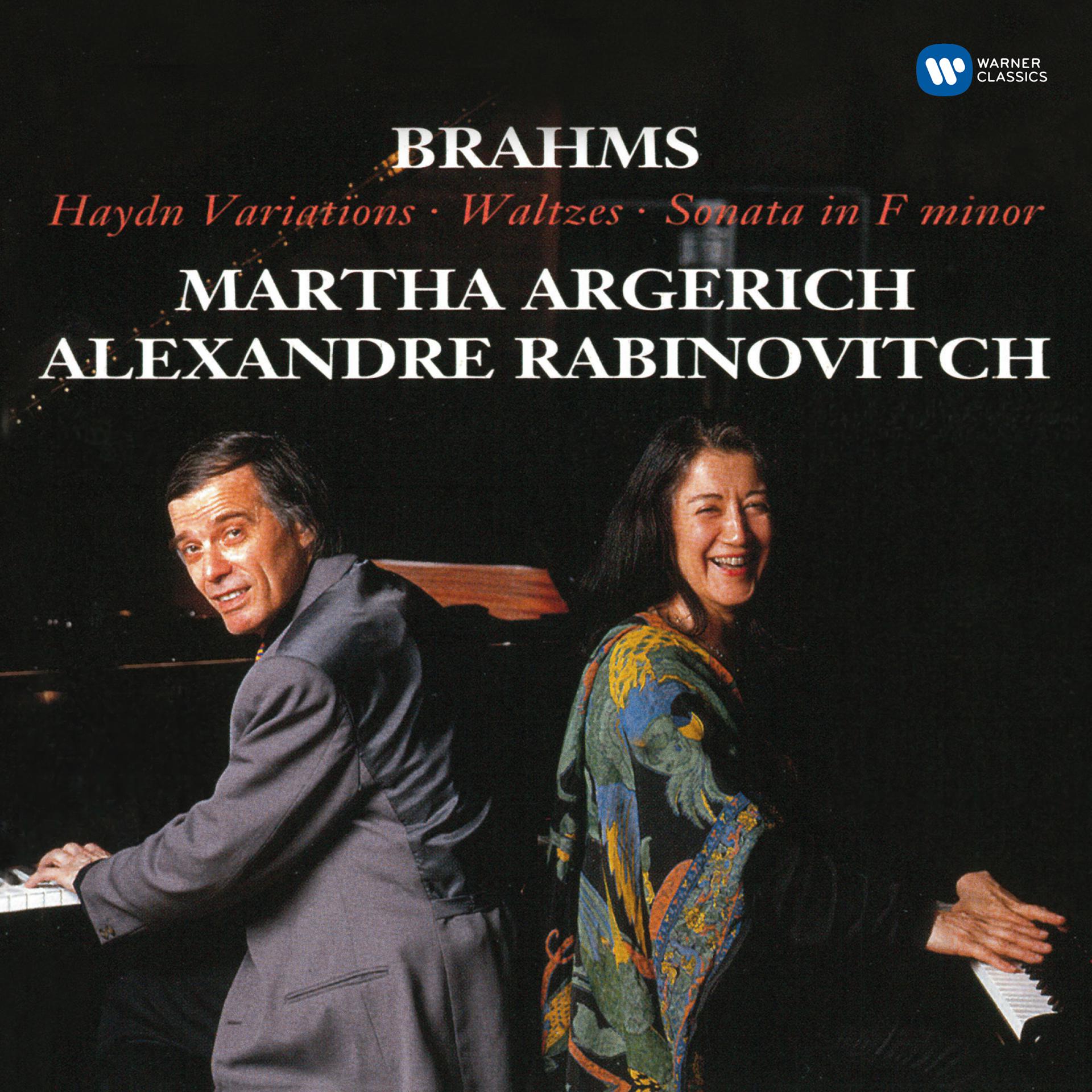 Постер альбома Brahms: Haydn Variations, Op. 56b, Waltzes, Op. 39 & Sonata in F Minor, Op. 34b
