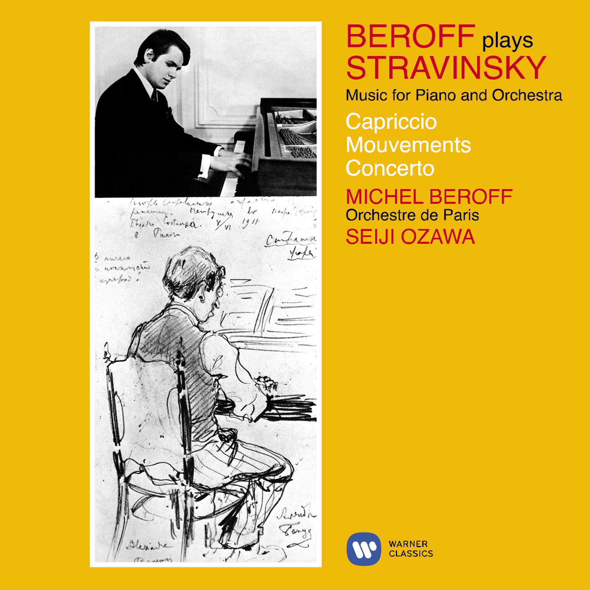 Постер альбома Stravinsky: Music for Piano and Orchestra (Capriccio, Movements & Concerto)