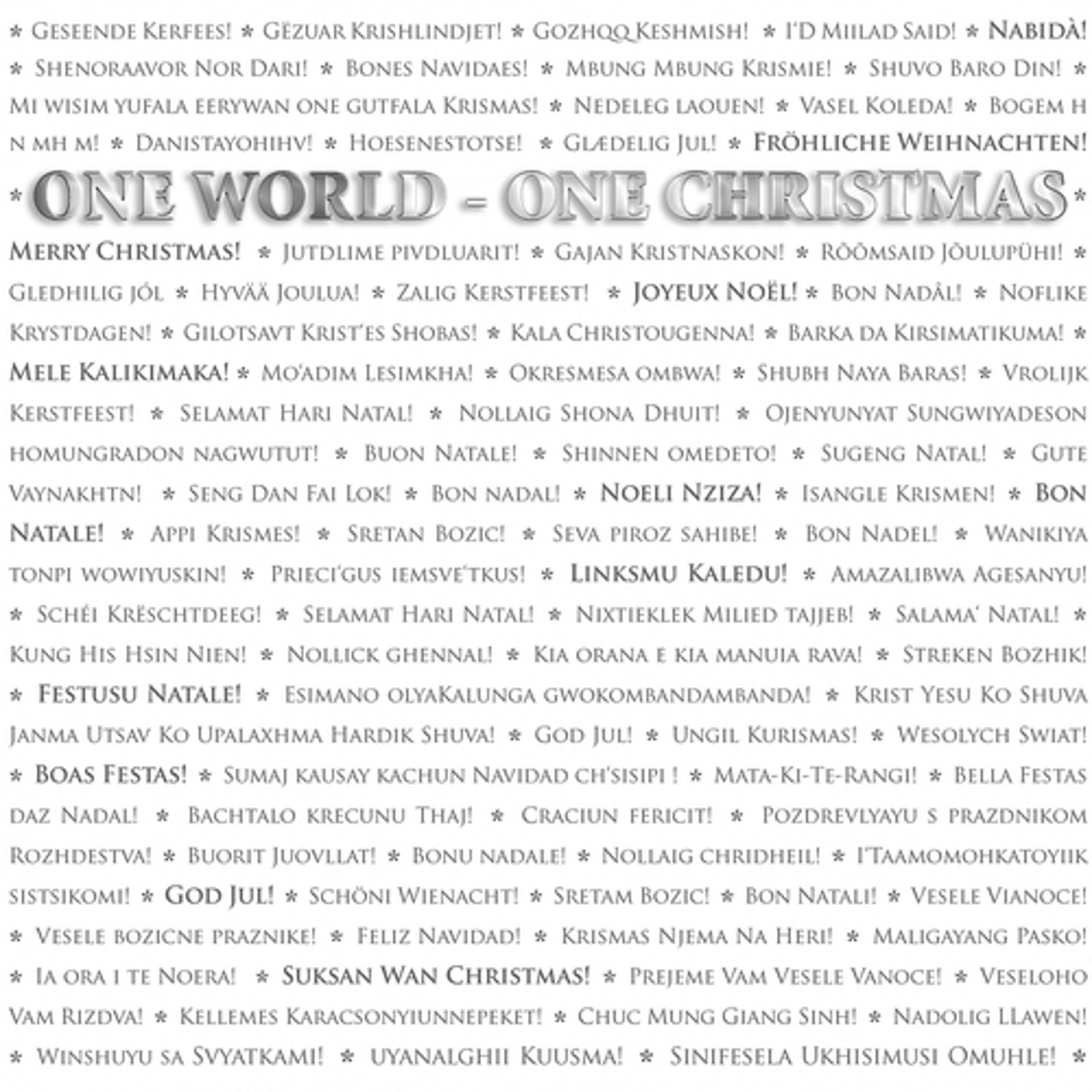 Постер альбома One World - One Christmas