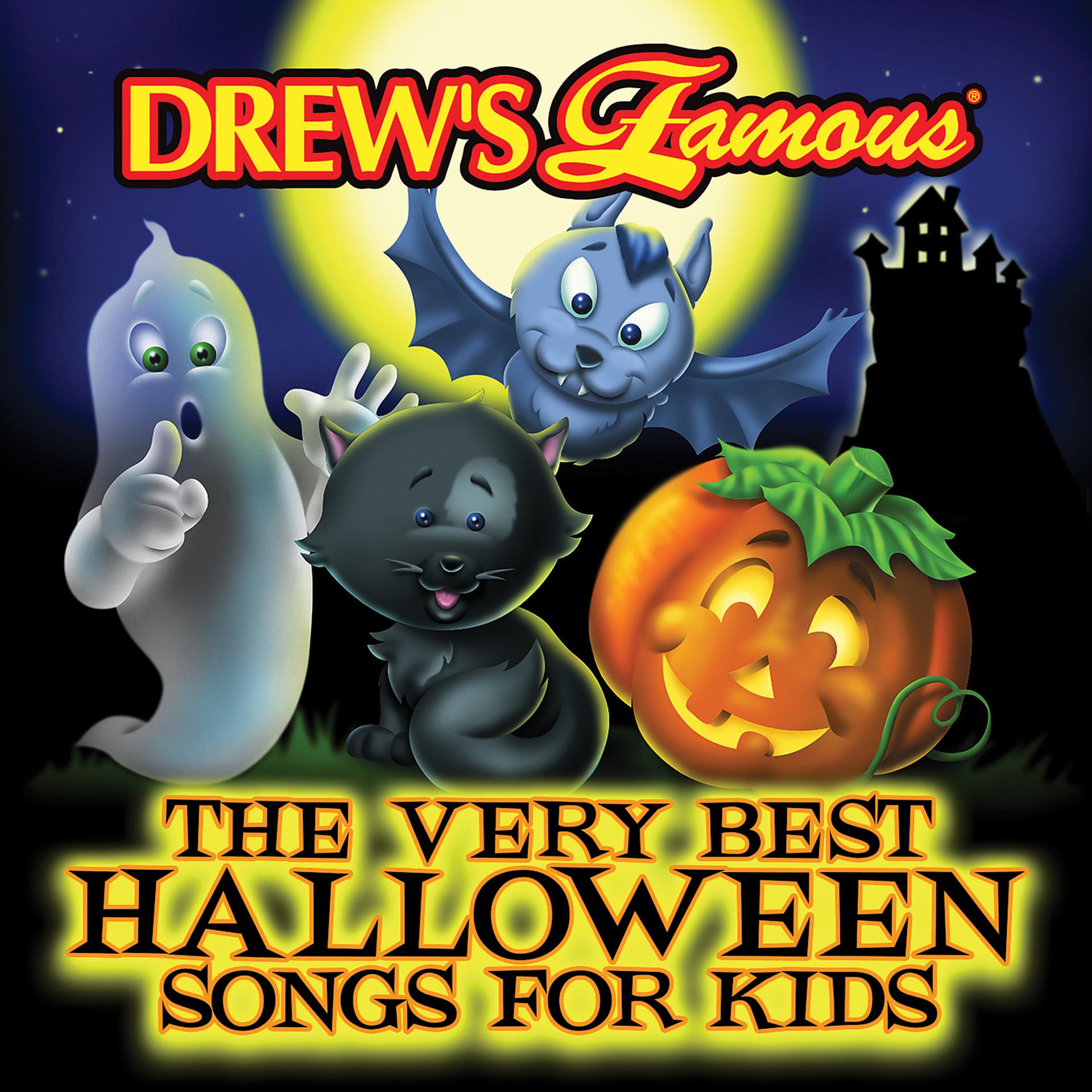 Постер альбома Drew's Famous The Very Best Halloween Songs For Kids