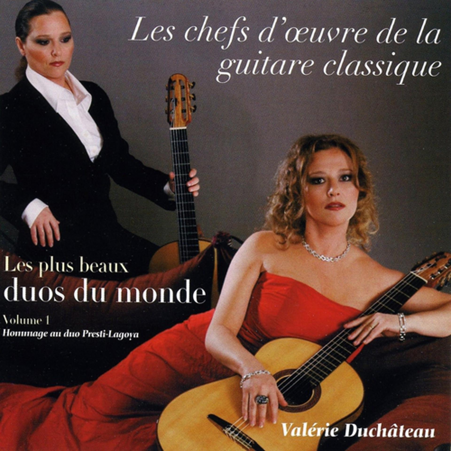 Постер альбома Les chefs d'oeuvre de la guitare classique, vol. 1 : les plus beaux duos du monde