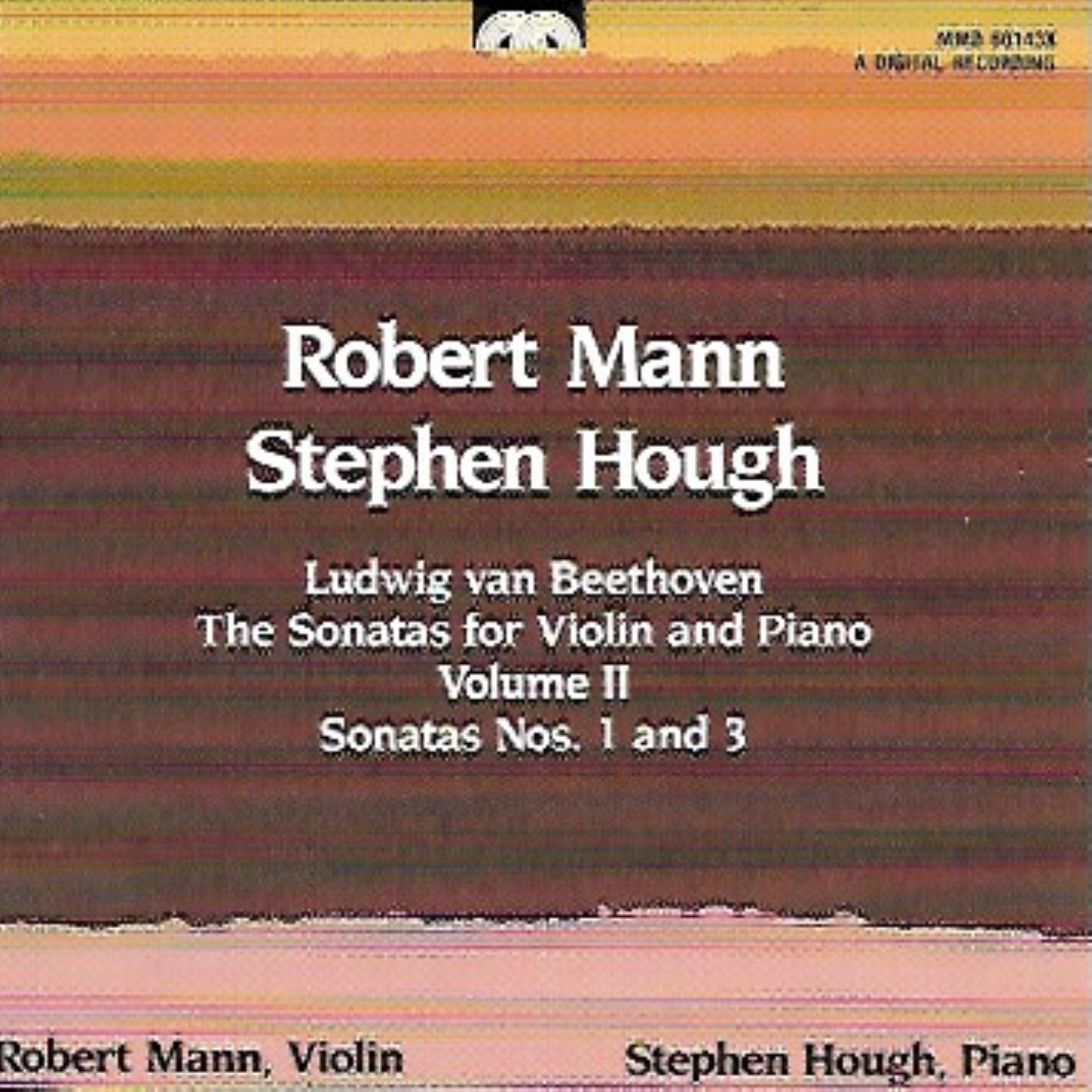 Постер альбома Beethoven: The Sonatas for Violin and Piano, Volume 2