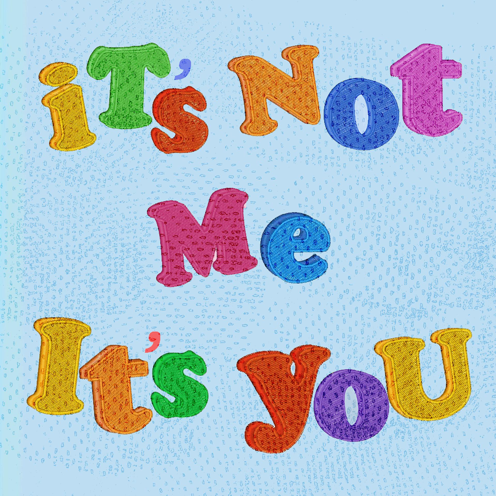 Постер альбома It's Not Me, It's You