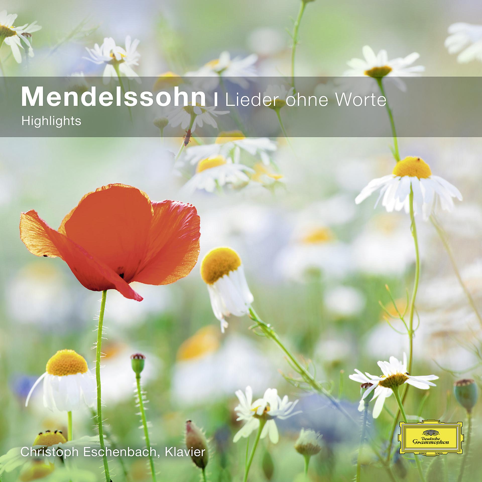 Постер альбома Mendelssohn: Lieder ohne Worte
